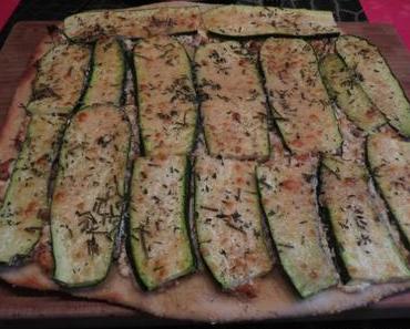 Zucchini-Flatbread