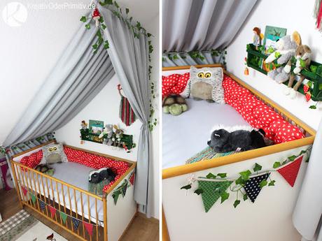 Roomtour DIY-Märchenwald-Kinderzimmer