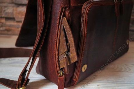 Edel und hochwertig ist der neue Messenger Bag für meinen Bruder #Stilord #Leder #Kleidung