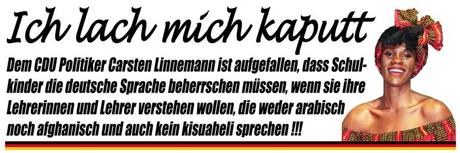 Schulkinder müssen die deutsche Sprache beherrschen, wenn sie ihre Lehrer verstehen wollen