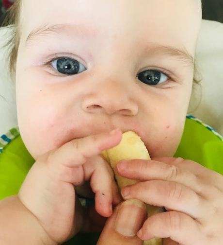 BLW - Baby isst Banane