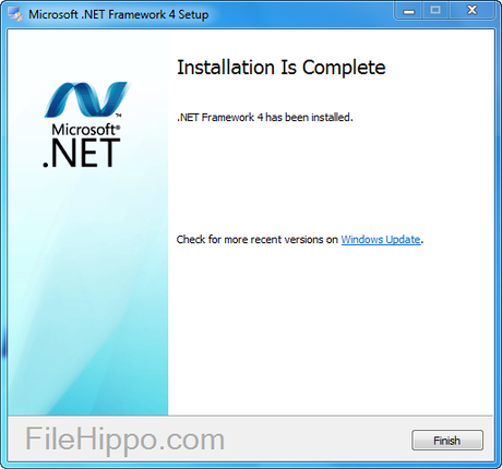 windows 7 net framework 4 windows update