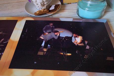 Die Erinnerungen an das Snow Patrol Konzert können wir nun jeden Tag anschauen #ilFotoalbum #Fotobuch #Konzert
