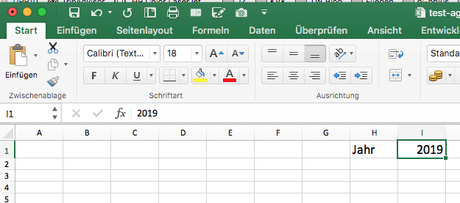 Excel-Quickie: Wie kann ein Spalte mit allen Tagen des Jahres (Monat) erzeugt werden?