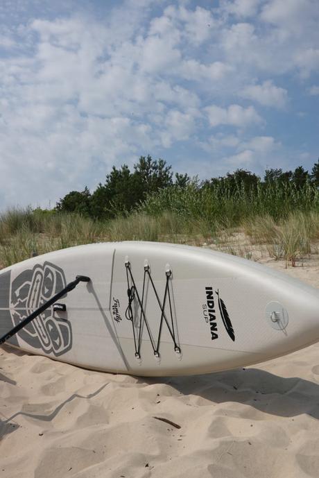 SUP an der Ostsee: Stand UP Paddling auf den Wellen vor Usedom