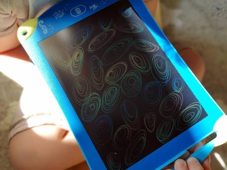 LCD Maltafel von WEDO - Das Zeichen-Tablet für kreativen Schreib- und Mal-Spaß + Verlosung