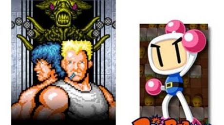 Bomberman und Contra Brettspiele sind in Arbeit