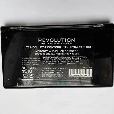 [Werbung] Makeup Revolution Ultra Sculpt & Contour Kit  Ultra Fair C01