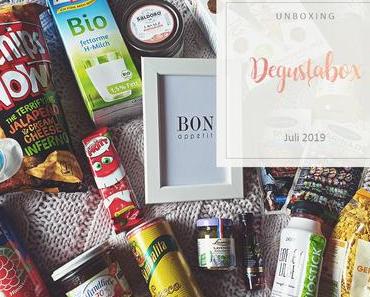 Degustabox - unboxing - Juli 2019