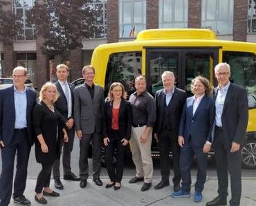 Projekt „See-Meile“ startet autonomen Bus auf den Straßen Berlins