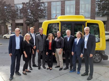 Projekt „See-Meile“ startet autonomen Bus auf den Straßen Berlins