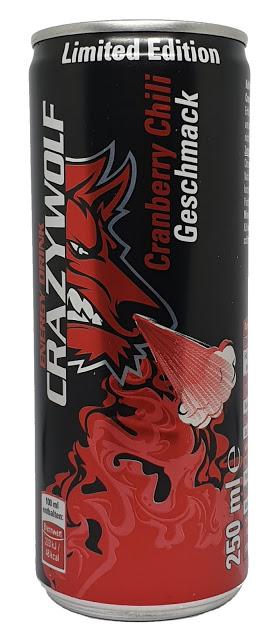 Kaufland - Crazy Wolf Energy Drink Cranberry Chili