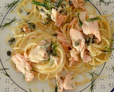 10-Minuten-Zitronen-Lachs-Pasta nach Donna Hay