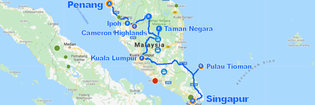 Südostasien Backpacking: Beste Reise-Länder & Routen 2019 [+Karte]