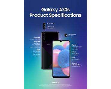 Mittelklasse-Smartphone Samsung Galaxy A30s kommt nach Deutschland