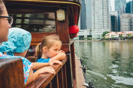 Singapur Clarke Quay und Bootstour auf dem Singapore River