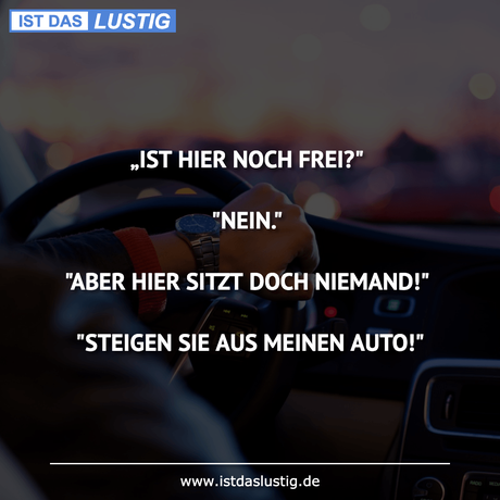 „IST HIER NOCH FREI?