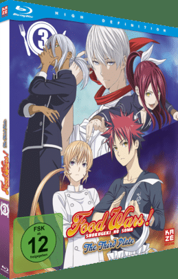 Food Wars! The Third Plate: So sieht Volume 3 aus