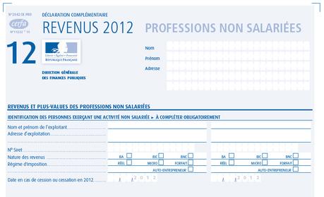 Formulaire 2042 C - Service Publique