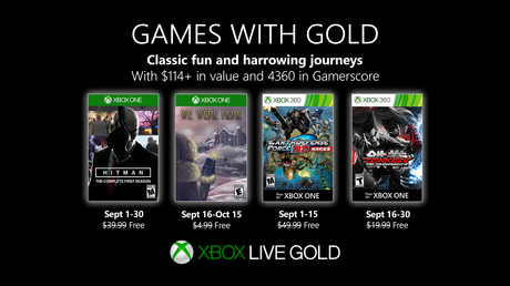 Games with Gold - Das erwartet dich im September