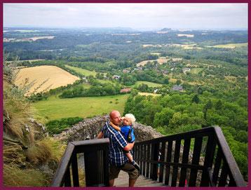 Burg Trosky, Tschechien, Familienurlaub, Ausflug. Hobbyfamilie Reiseblog