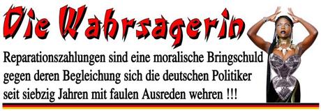 Reparationszahlungen sind eine moralische Bringschuld gegen deren Begleichung sich die deutschen Politiker seit siebzig Jahren mit faulen Ausreden wehren