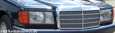 40 Jahre Mercedes W126 420SE vom Blog vierkommazwei