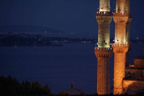 Altstadt Abendblau Istanbul