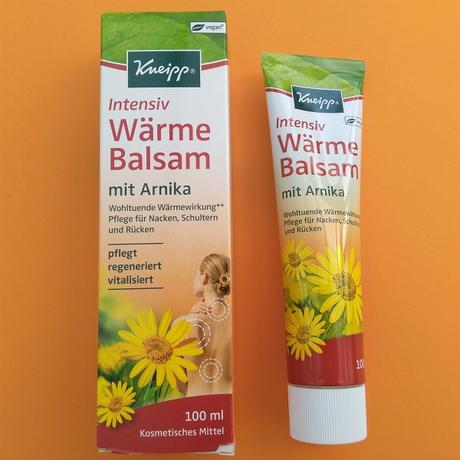 [Werbung] Kneipp Intensiv Wärme Balsam mit Arnika + Rabattcode