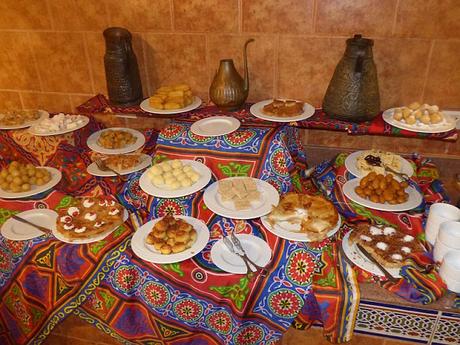 Ägyptisches Essen im Hotel