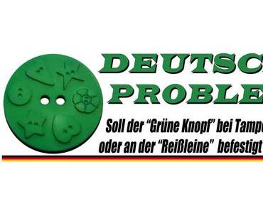 Deutsche Probleme: Soll der Grüne Knopf bei Tampons am Kopf oder an der Reißleine befestigt werden?