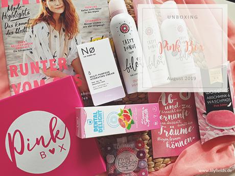 Pink Box - August 2019 - unboxing