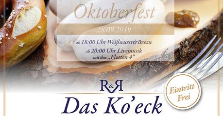 Termintipp: Oktoberfest im Ko’eck 2019
