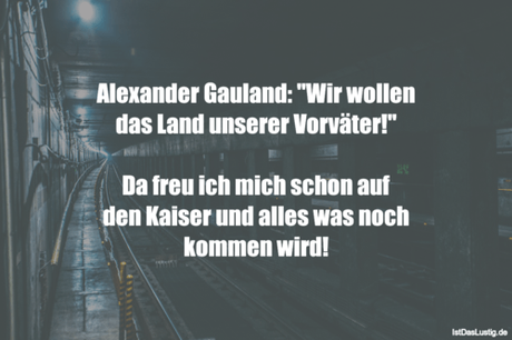 Alexander Gauland: 