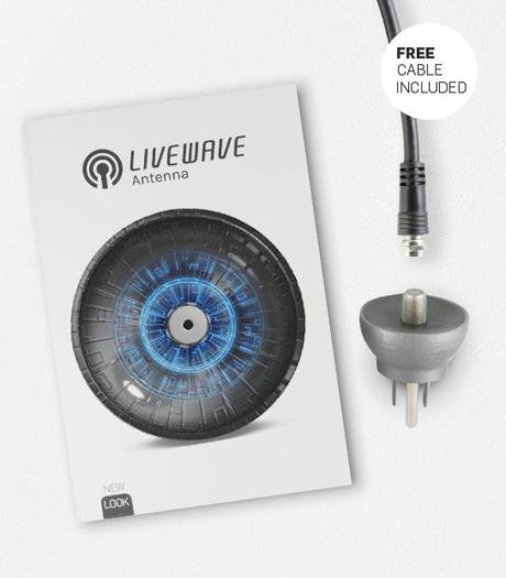 LiveWave – Fake Antenne für angeblichen HD-TV-Empfang
