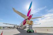 Germanwings-Airbus verliert Teil der Triebwerkhülle