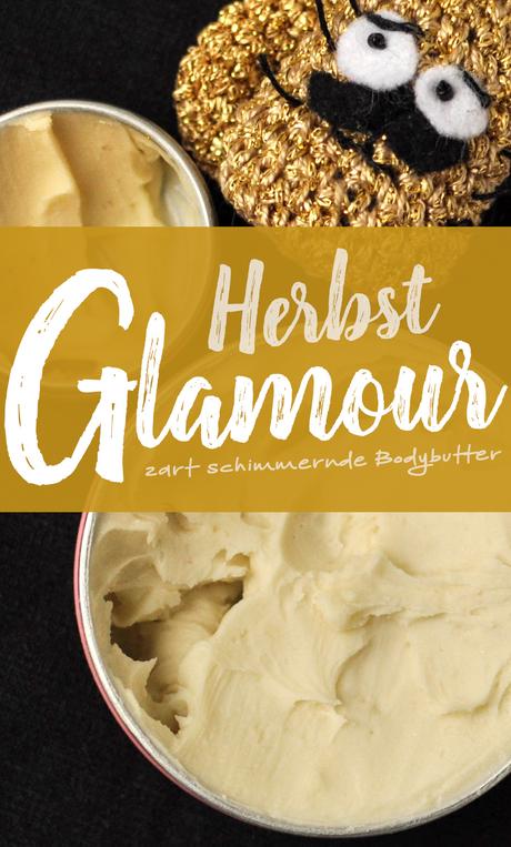 Herbst Glamour Butter, zart schimmernde Bodybutter | Schwatz Katz