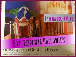 So feiern wir Halloween, Halloweenhaus Horrorhaus Lüneburg, Deutsch Evern, Hobbyfamilie