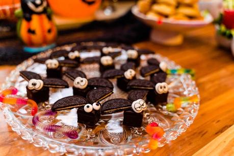 Halloween Party Rezept: Süße Fledermäuse