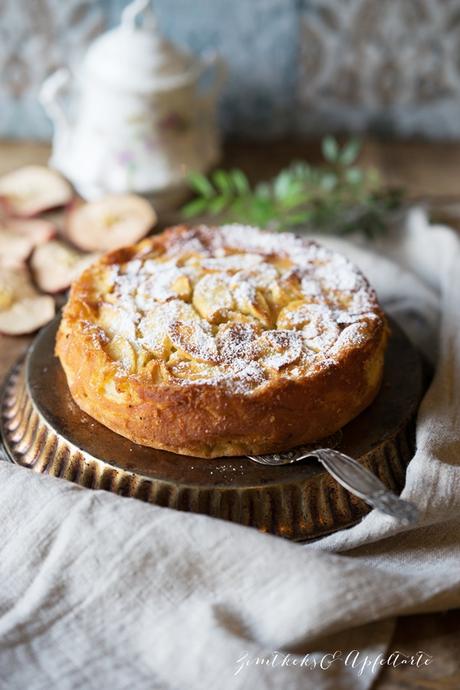 Französischer Apfelkuchen – unglaublich saftig, fruchtig und einfach!