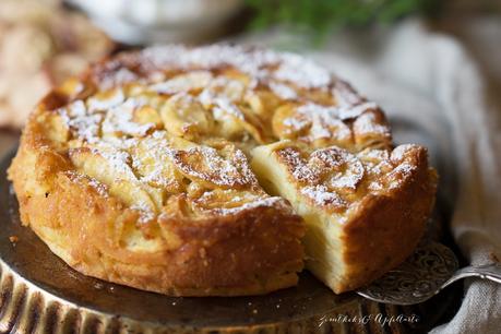Französischer Apfelkuchen – unglaublich saftig, fruchtig und einfach!