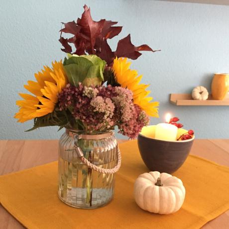 Friday-Flowerday – oder – Hallo Herbst