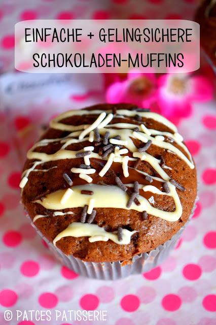 Super einfache Schoko-Muffins mit Kern [All-in-Teig]