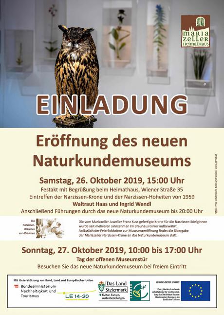 Termintipp: Eröffnung des neuen Naturkundemuseums in Mariazell