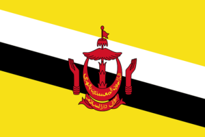 Flagge von Brunei – Flaggen aller Länder