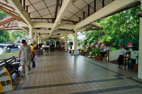 Eingangsbereich des Vogelparks in Kuala Lumpur