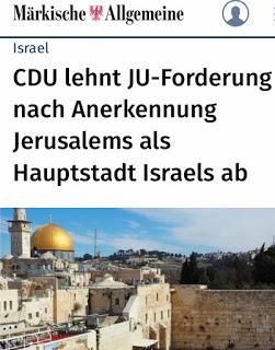 Gelebter Antisemitismus der CDU