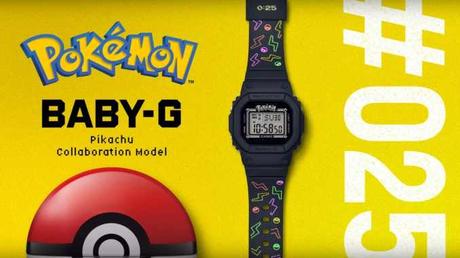 G-Shock feiert den 25. Geburtstag von Pokémon