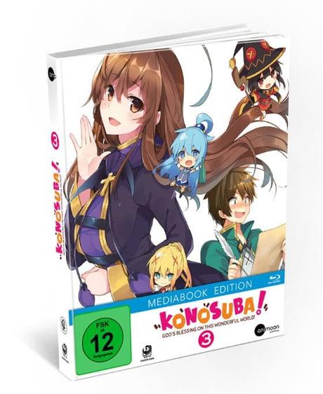 KonoSuba: Design des dritten Volumes vorgestellt