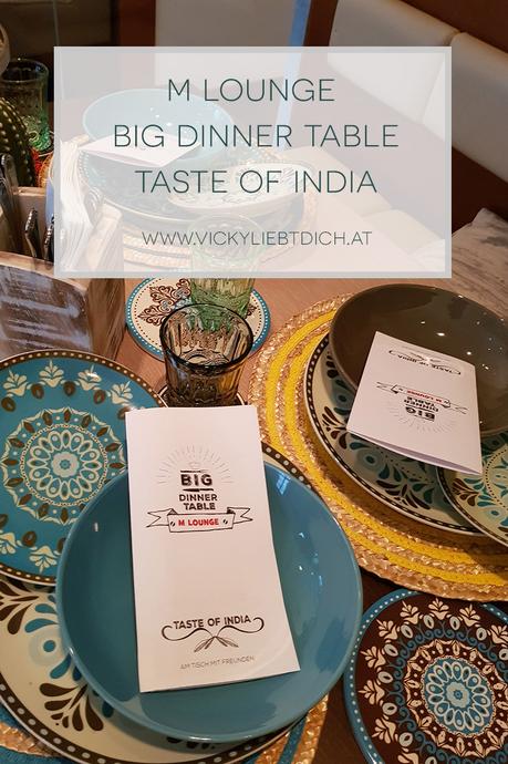 M Lounge – Big Dinner Table Taste of India